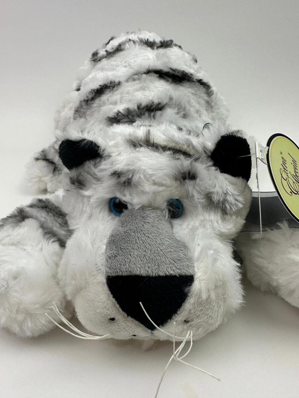 Extra Special Prowling White Tiger Plush with Original Tag (12 inch)